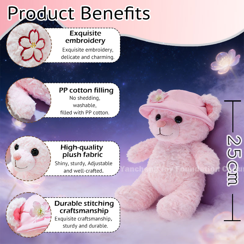 Customization Plush Toy Based on Design Scented Stuffed Animal Toys Bear Fluffy Calming Companionship for Children