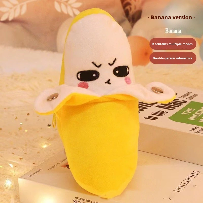 Fruit Sensing Rhythm Piano Plush Toy Strawberry Banana Carrot PP Cotton Electric Music Parent-Child Interaction Children 4-6
