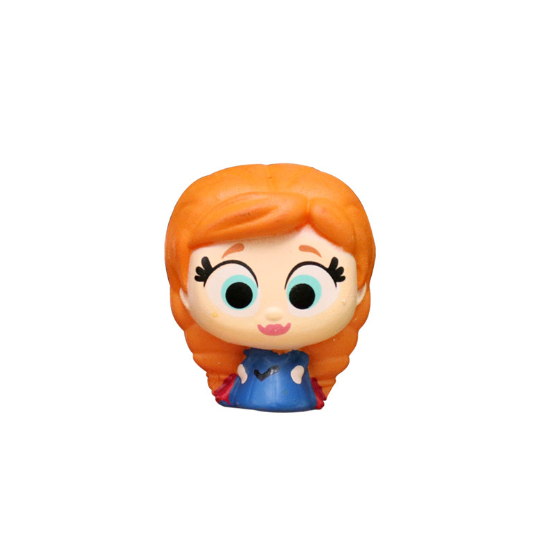 Wholesale Cartoon Anime Princess Characters Snowman Cute Doll 3D Mini Dis-ney Drilled Doorables Figures Toppers For Pen Bulk