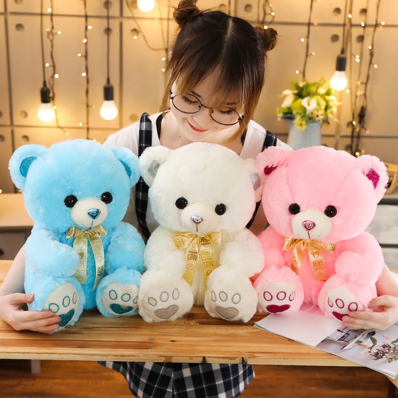 Lovely Cute Super Plush Toy Teddy Bear Stuffed Animals Birthday Valentines Day Gift Soft Pillow Dolls Gril Friend Wife