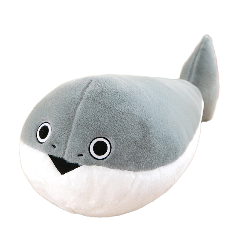 Premium Plush Dolphin Stuffed Animal-Soft Polyester PP Cotton Educational Toy for 2-4 Year Olds Gift for Ocean-Themed Nursery