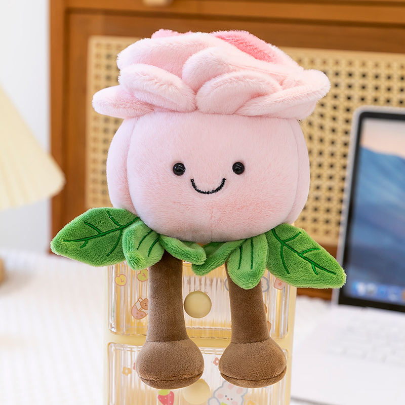Rose Plush Toy Scented Stuffed Pillow Gift Doll Wholesale Custom Design