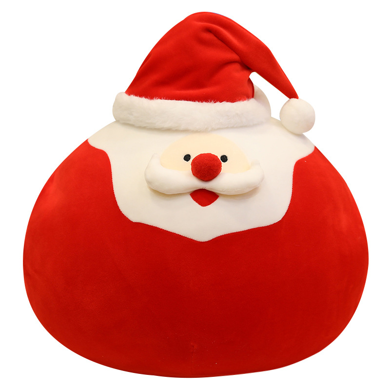 Santa Claus Plush Toy Doll Elk Can Insert Pillow Student Student Warm Hand Cover Pillow Female Christmas Gift