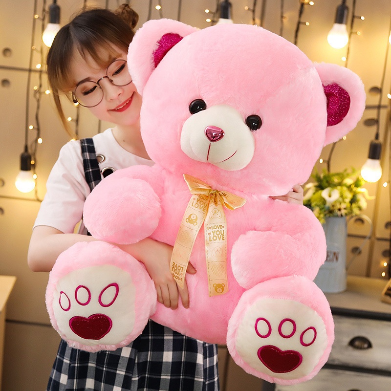 Lovely Cute Super Plush Toy Teddy Bear Stuffed Animals Birthday Valentines Day Gift Soft Pillow Dolls Gril Friend Wife