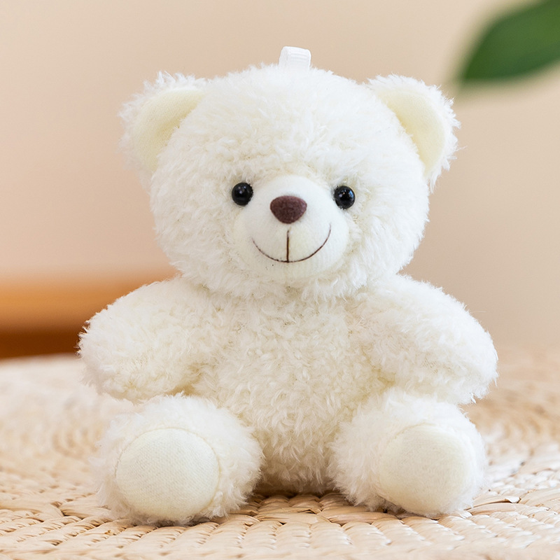 10cm 4 Inch Teddy Bear Stuffed Animals Wholesale Mini Charms Decoration Doll Small Promotion Gifts Toys Plush Teddy Bear