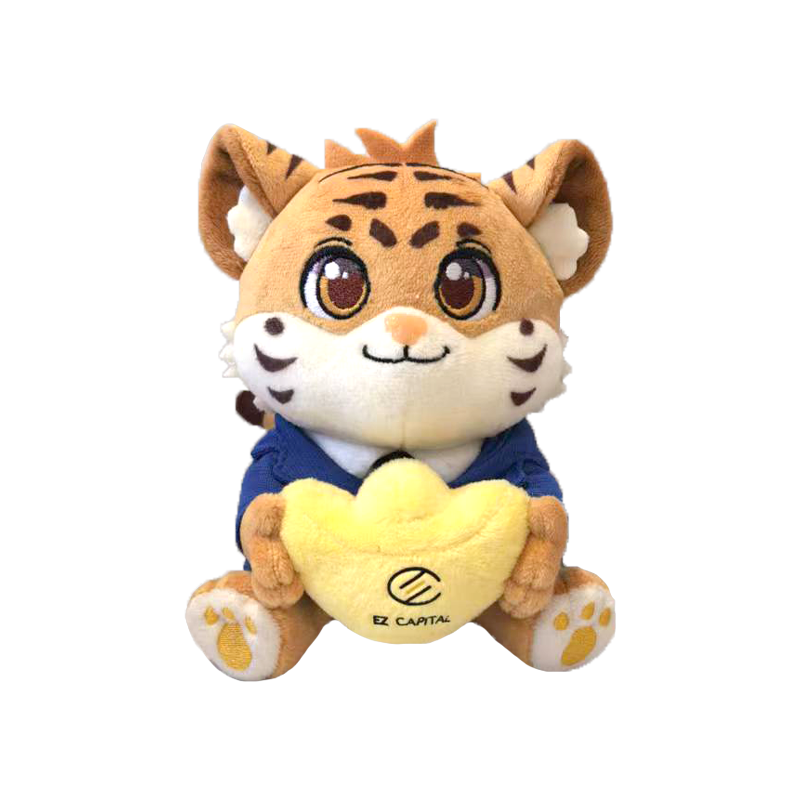 Professional Factory Direct Custom Tiger Plush Toy Full-Process Prototyping Development Supported Mascot Toy Stuffed Animal Toys