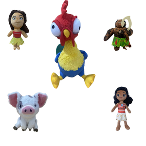 Plush Princess of Ocean Pig Rooster Stuffed Toy Monster Cartoon Doll with PP Cotton Filling for Ages 14+