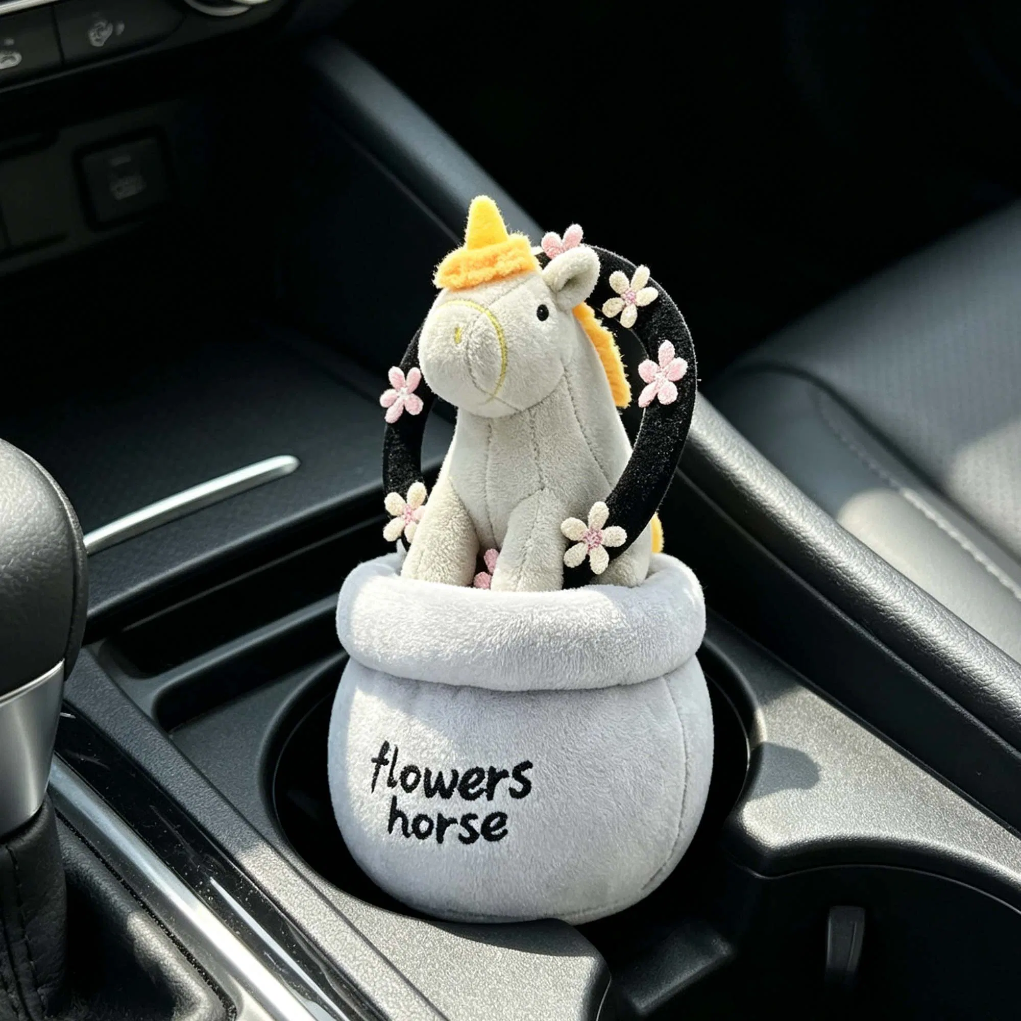 OEM ODM Custom Plush Unicorn Horse Air Freshener Toy Cute Scented Products Soft Stuffed Toy Desktop Decoration Car Interior Decor Gift