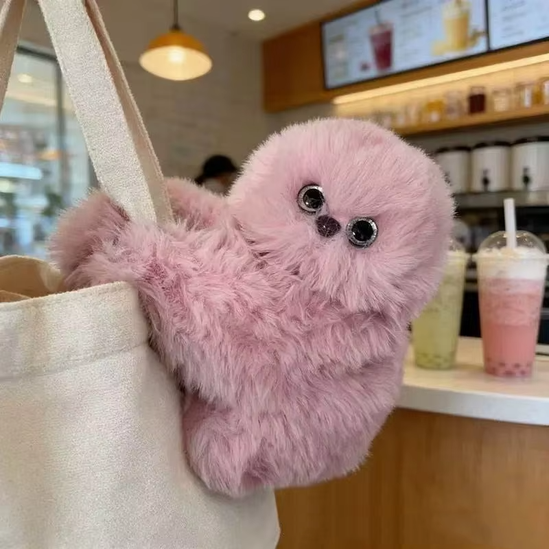 Electric Owl Plush Toy Smart Talking Singing Head Turning Stuffed Animal Interactive Kids Companion Educational Gift
