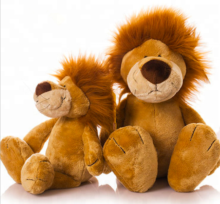 High-quality Soft Stuffed Forest Animal Toys Plush Jungle Toy Animals for Kids