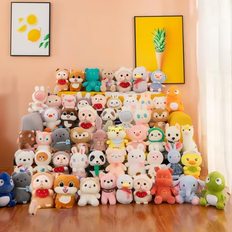 Plush Mini Plush Cuddly Toy Manufacturer Toy Soft Stuffed Animal Wholesale Customized Claw Machine Plush Toy