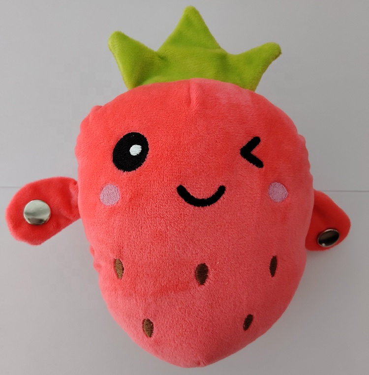 Fruit Beat Induction Parent-Child Music Interactive Doll Strawberry Robot Plush Toy Electric Toy Banana