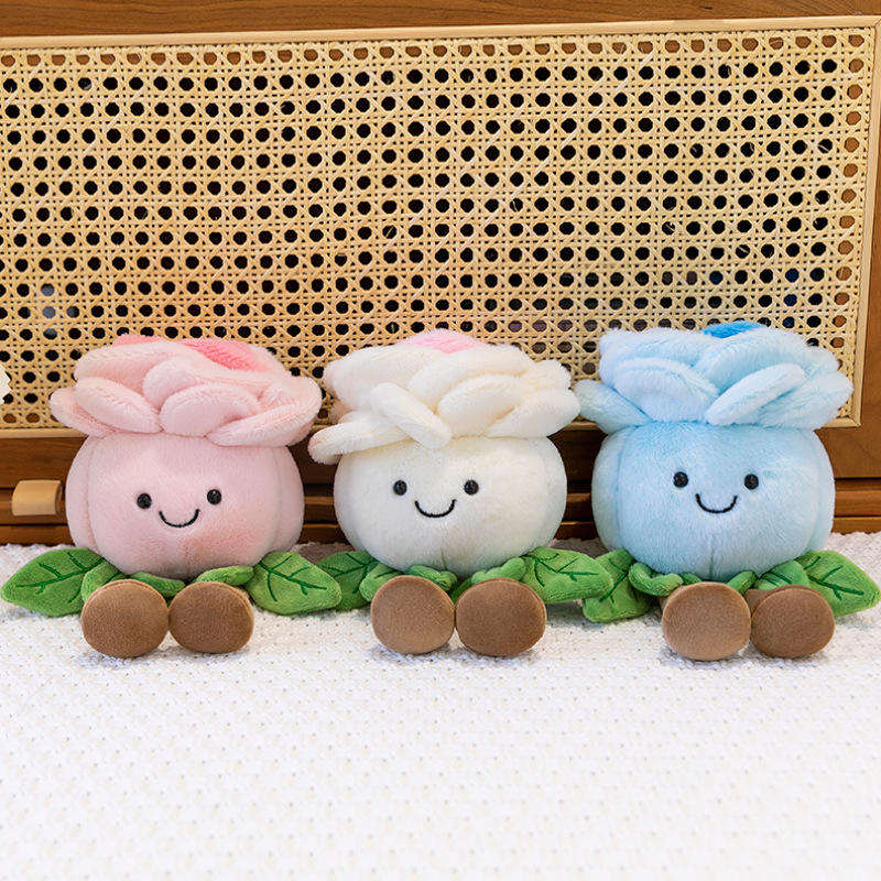 Rose Plush Toy Scented Stuffed Pillow Gift Doll Wholesale Custom Design