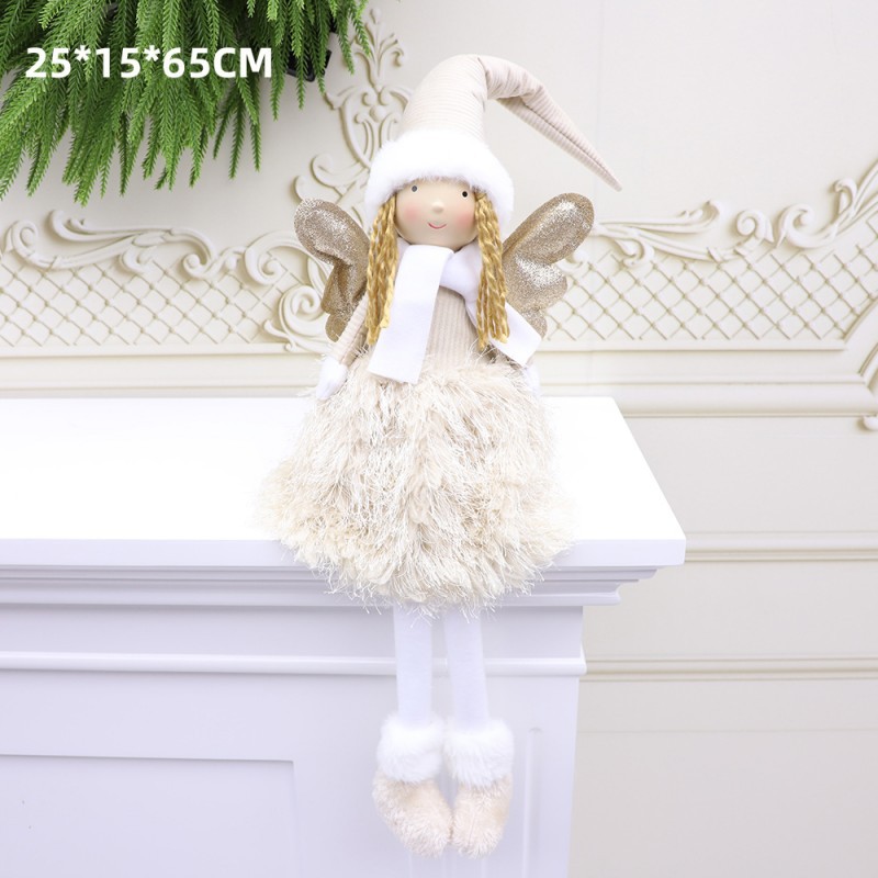 Manufacturer Custom Made Giant Cute Themed Plush Toys Christmas Doll Newborn Suitable Animal Plush Toy for Kids Holiday Gift