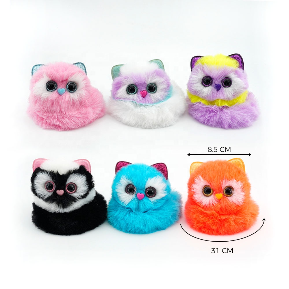 Plush Kitten Toy Collectible Cat Plush Toy Low MOQ Stock