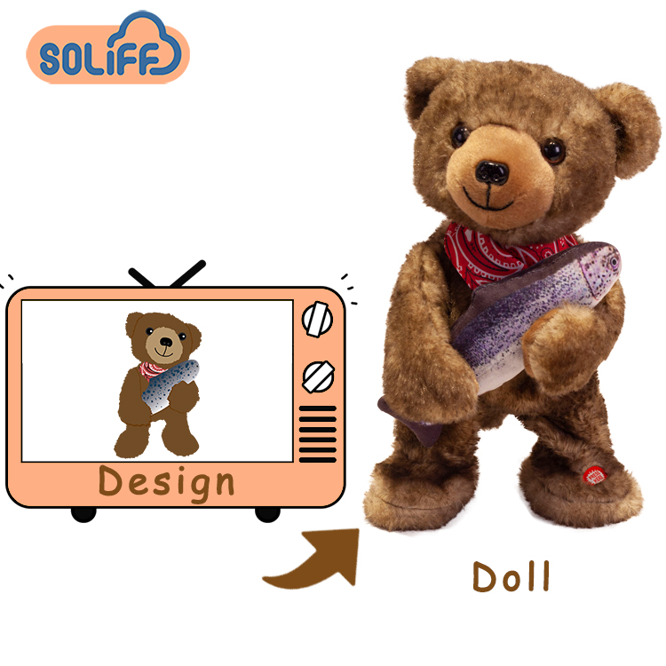 Custom Plush Toy Stuffed Soft Plush Anime and Cartoon Characters Plush Doll