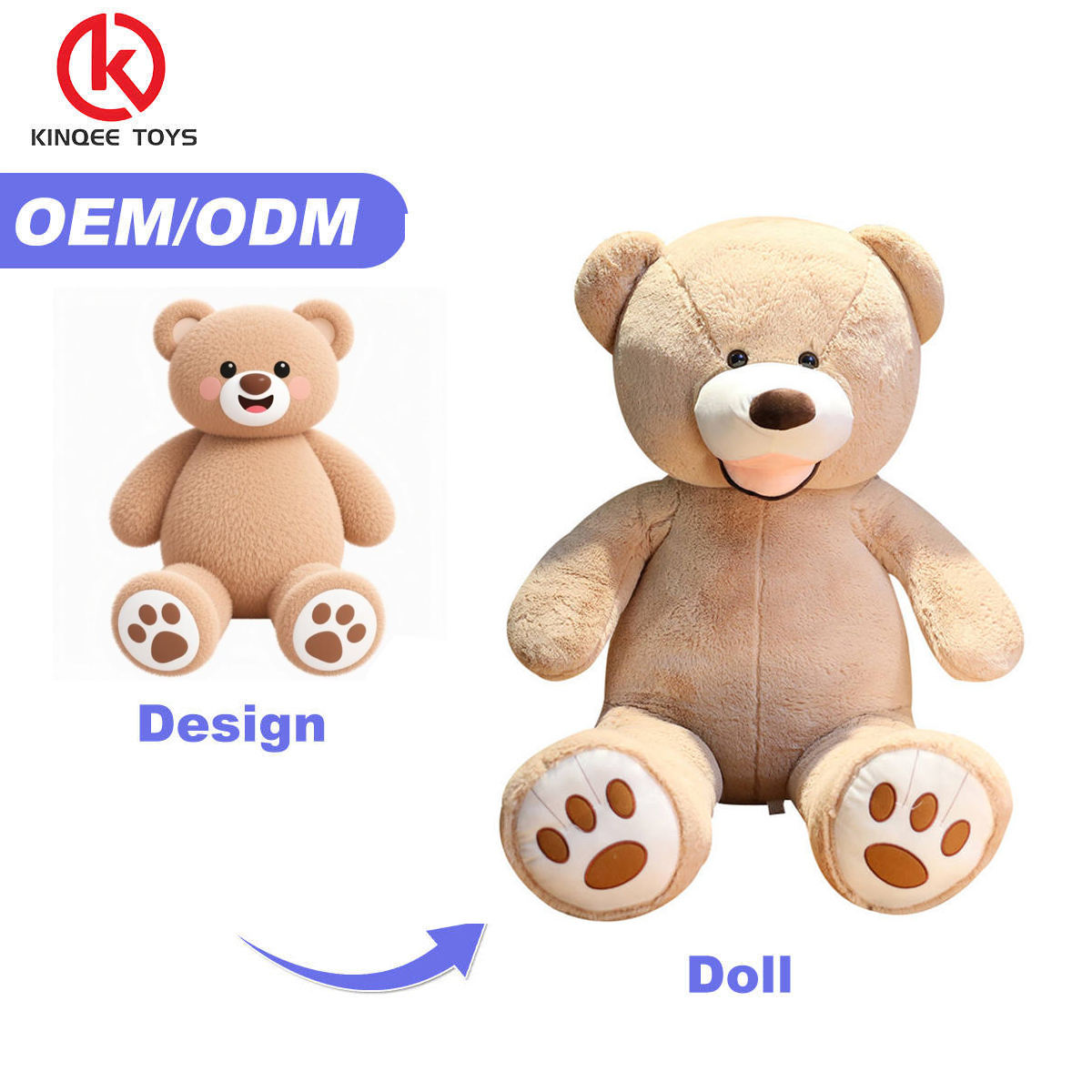 Kinqee New Confession Bear Love Teddy Bear Plush Toys Creative Send Girls Valentine's Day Gift Teddy Bear