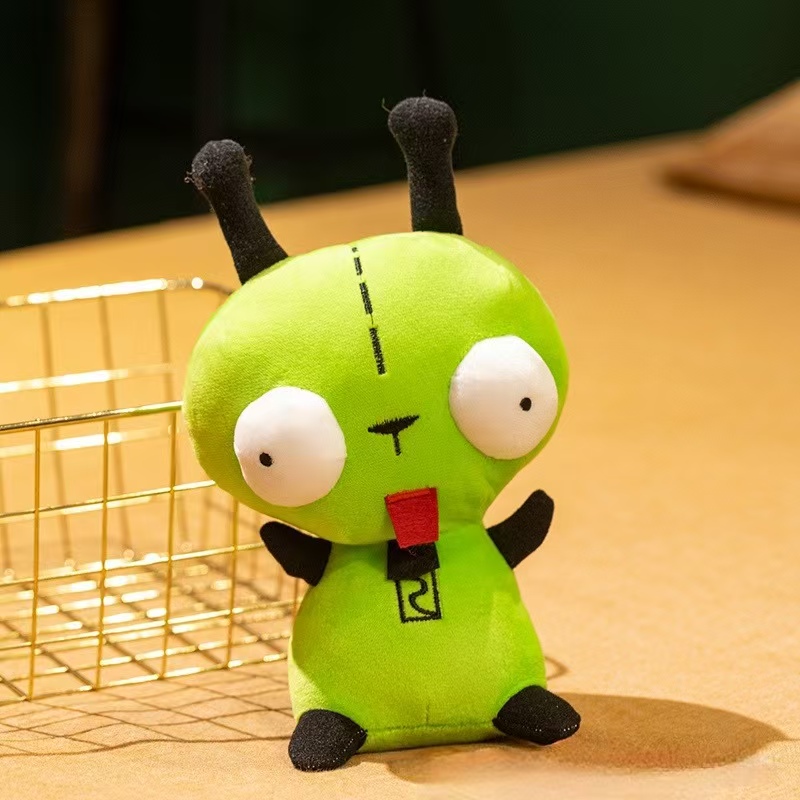 Wholesale Monkey Invader Zim Plush Toy Cartoon Character Soft Stuffed Doll Super Soft Fabric Stress Relief Companion Gift