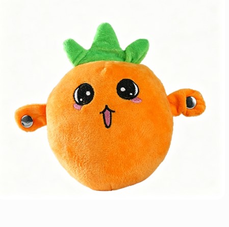 Hot Sale Electronic Musical Toys Baby Doll Banana Stuffed Plush Toys Touch Sensing Induction Beat Piano for Kids