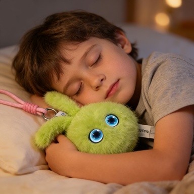 CuriPal AI Bear Toy Integrated ChatGPT Multilingual Voice Interaction LCD Eyes Washed Super Soft Plush Educational Kids