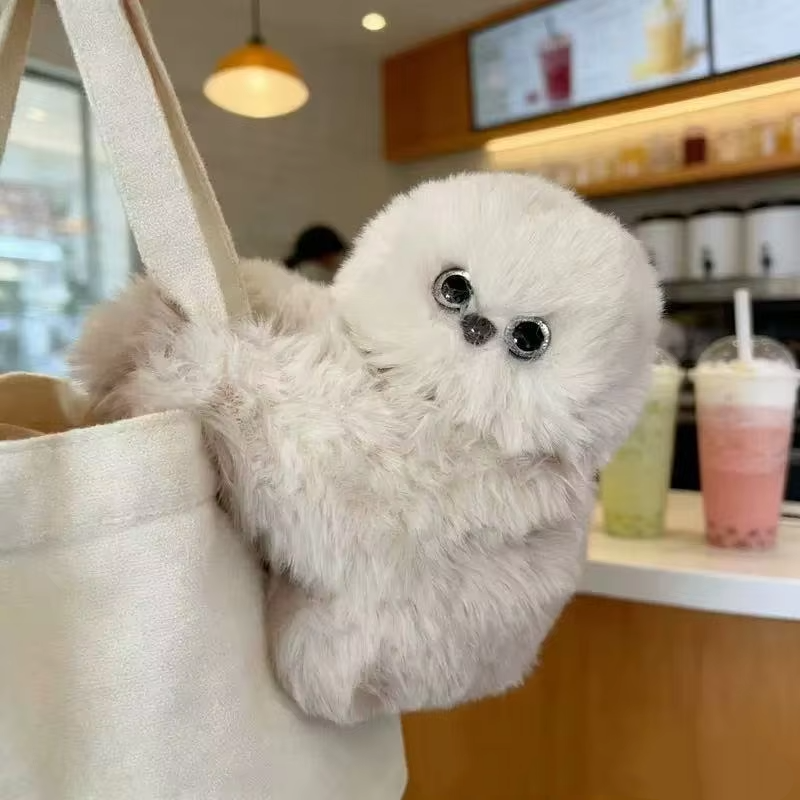 Electric Owl Plush Toy Smart Talking Singing Head Turning Stuffed Animal Interactive Kids Companion Educational Gift