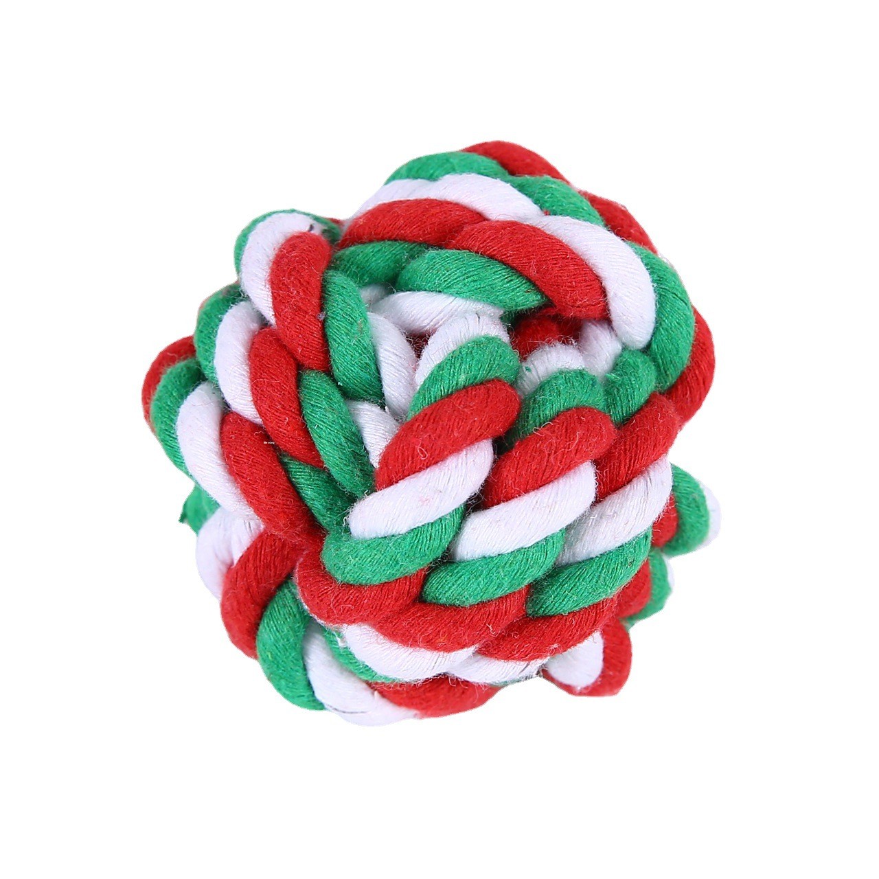 China Factory Wholesale High Quality For Bestseller Dog Cotton Rope Knot Teething Toy Set Christmas Gift