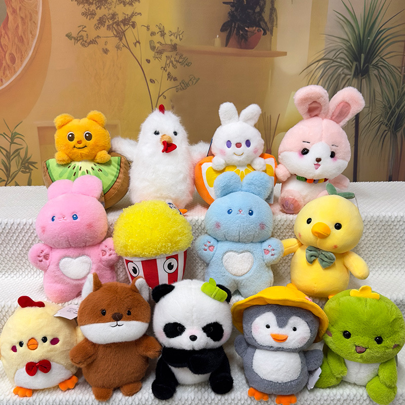 High Quality Plush Toys for Claw Machine Claw Crane Vending Machine Plush Toy 7-10-20-25cm (4-7-8 Inch) Stuffed Animal Doll