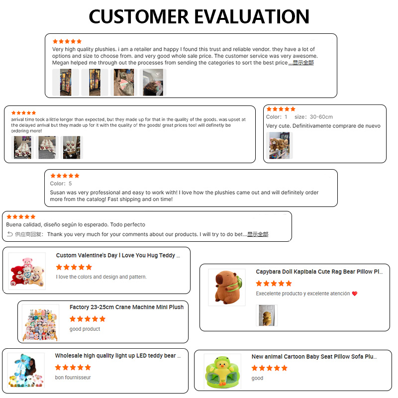 Soft Custom Plush Teddy Bear Wholesale Stuffed Animals High Quality Valentine's Day Present