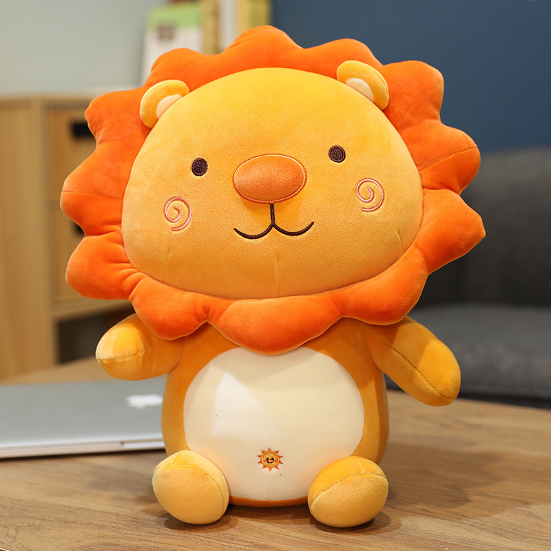 CHIQUE Cute Lion Stuffed Animal King Lion Plush Toy for Kids Baby Lover Birthday Valentines Gifts
