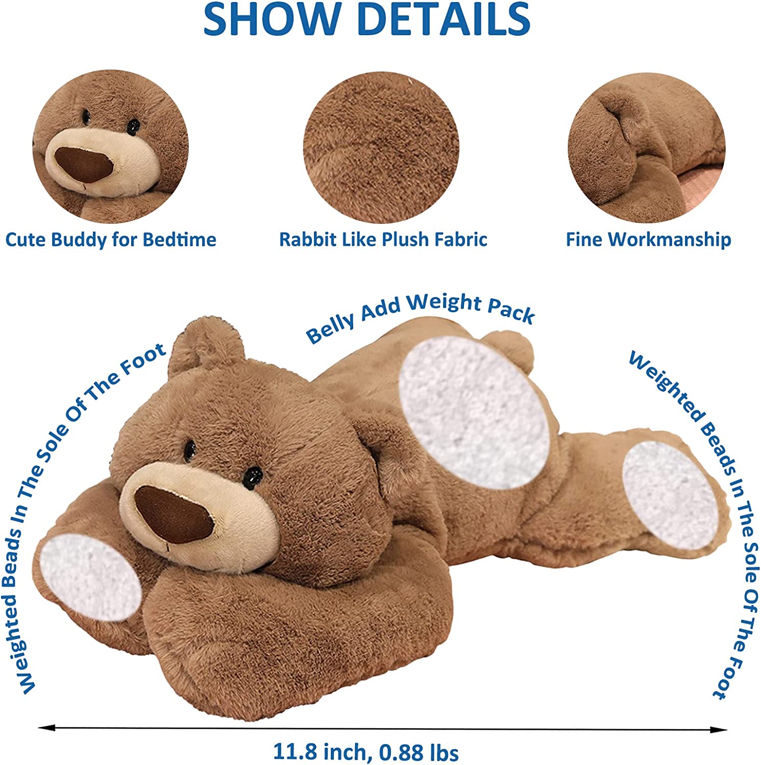 QIANGRUI Custom Plush Animal Best Custom Cute Bear Stuffed Animal Stress Relief Toys