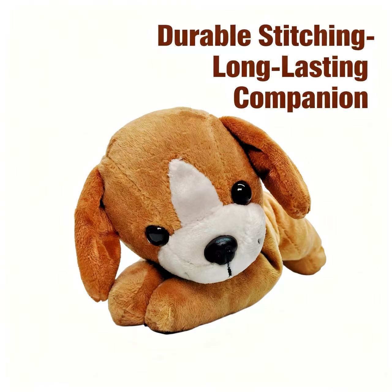 Factory Price Interactive Plush Puppy Toy Adorable Pug Puppies Stuffed Animal Toy Dog for Home Decoration