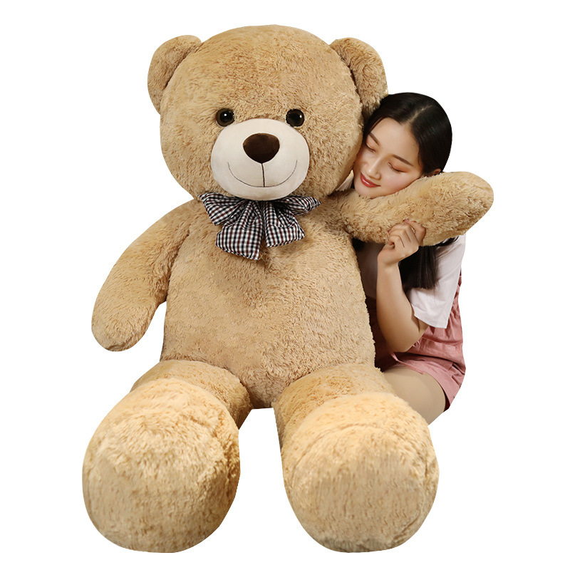 Wholesale Teddy Bear Doll Cute Large Pillow For Girls Super Soft Plush Toy Super Big Hugging Pillow