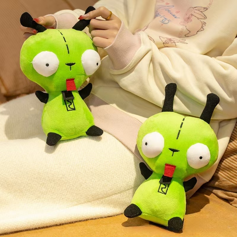 Wholesale Monkey Invader Zim Plush Toy Cartoon Character Soft Stuffed Doll Super Soft Fabric Stress Relief Companion Gift