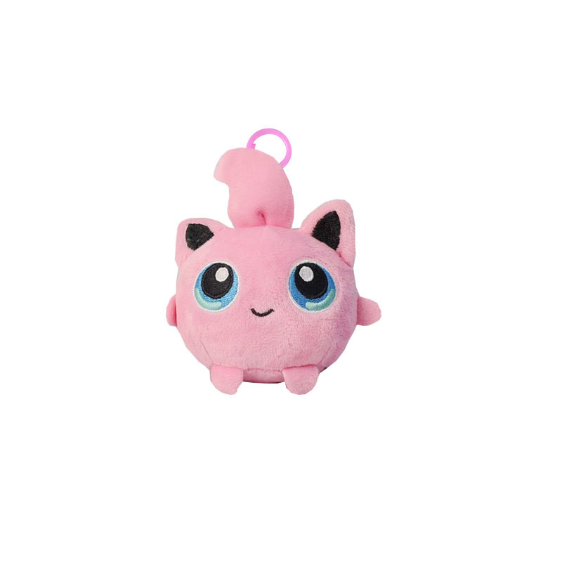 4 Inch Soft Pokemonan Stuffed Animal Claw Machine Doll Small Anime Cartoon Character Plush Keychain Wholesale Toys Cheap