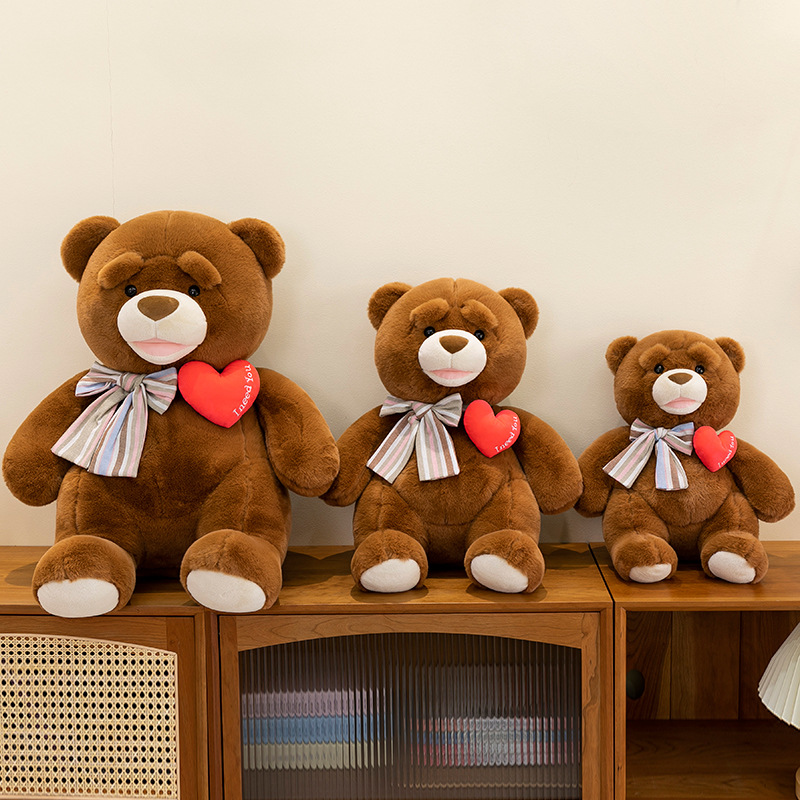 Valentine's Giant Heartbeat Teddy Bear Plush Toys - Plush Teddy Bear and Teddy