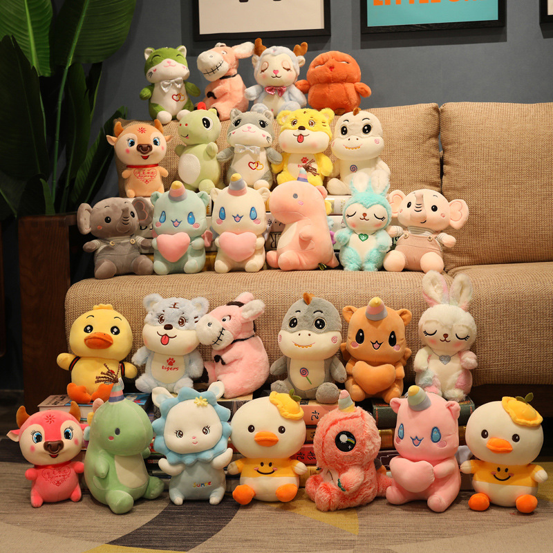 13-21inch 35-55cm Wholesale Plush Large Size Doll Animal Doll Activity Gift Cartoon Doll Bulk Stuffed Plush Toy
