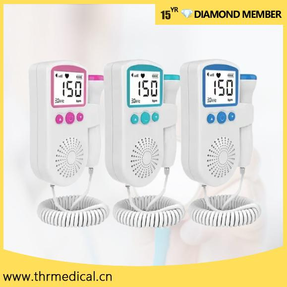 Waterproof Medical Portable Home Pregnancy Baby Heart Monitor Fetal Doppler Machine