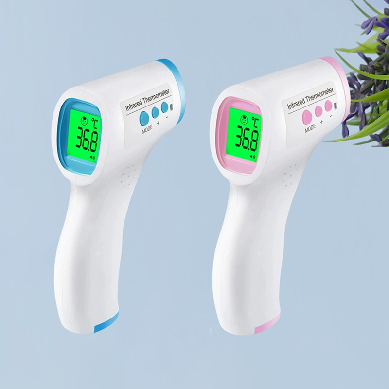 Medical Non-Contact Contactless Touchless Digital Forehead Clinical Infrared Thermometer