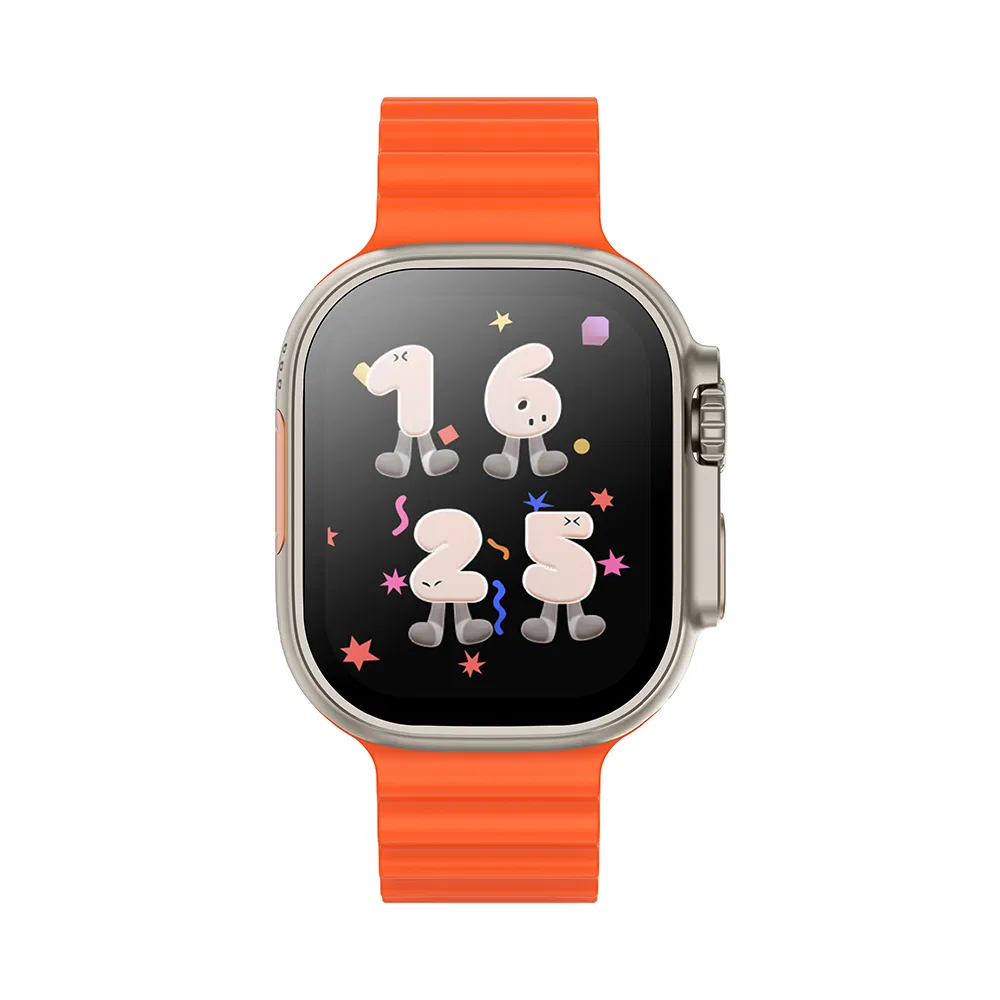 New launched factory supply 4G IP67 waterproof Long battery life fitness Children kids smart GPS watch Tracker with large IPS screen D55