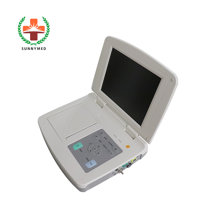 Sy-Hf010 Medical Baby Heart Rate Monitor Cardiotocograph Machine Fetal Heart Monitor