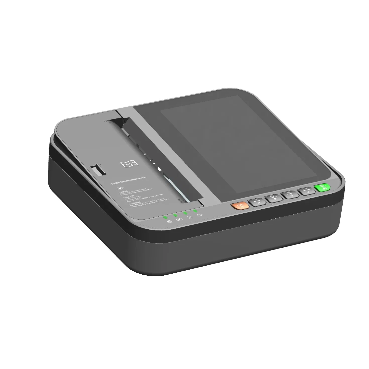 Advanced ECG Monitor with Real-Time Heart Rate Tracking and Alerts