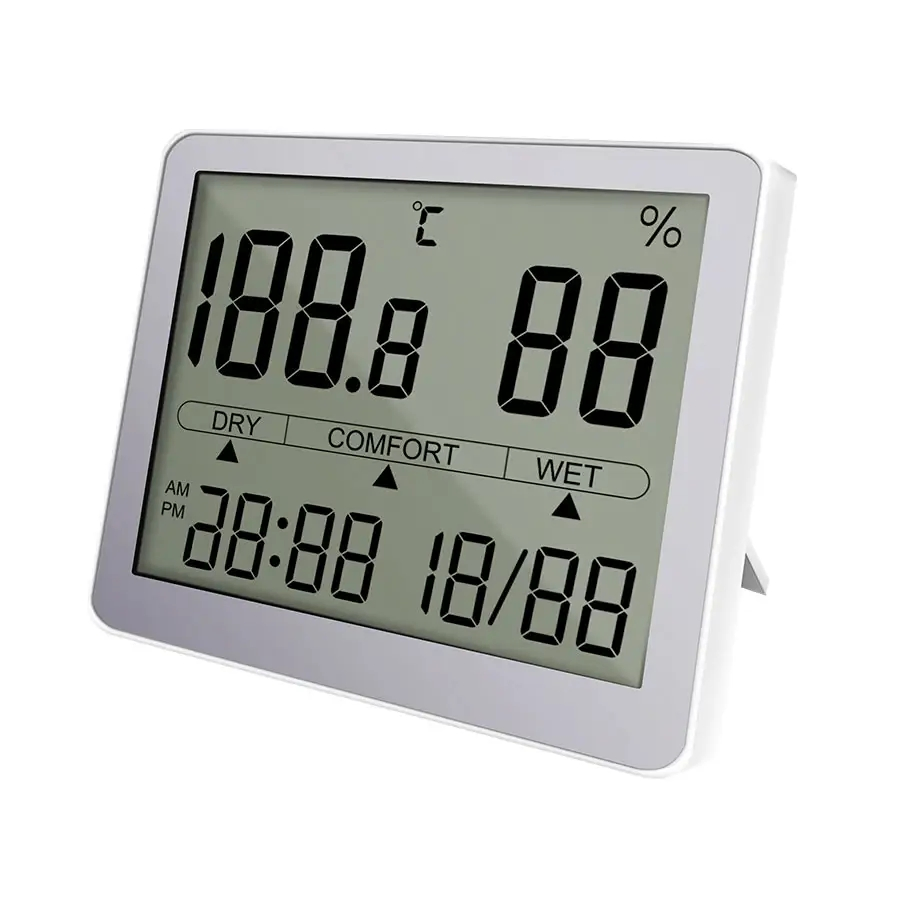 Digital Room Thermometer and Humidity Meter Easy Use Indoor Thermometer Digital Popular Humidity Meter for Easy Monitoring