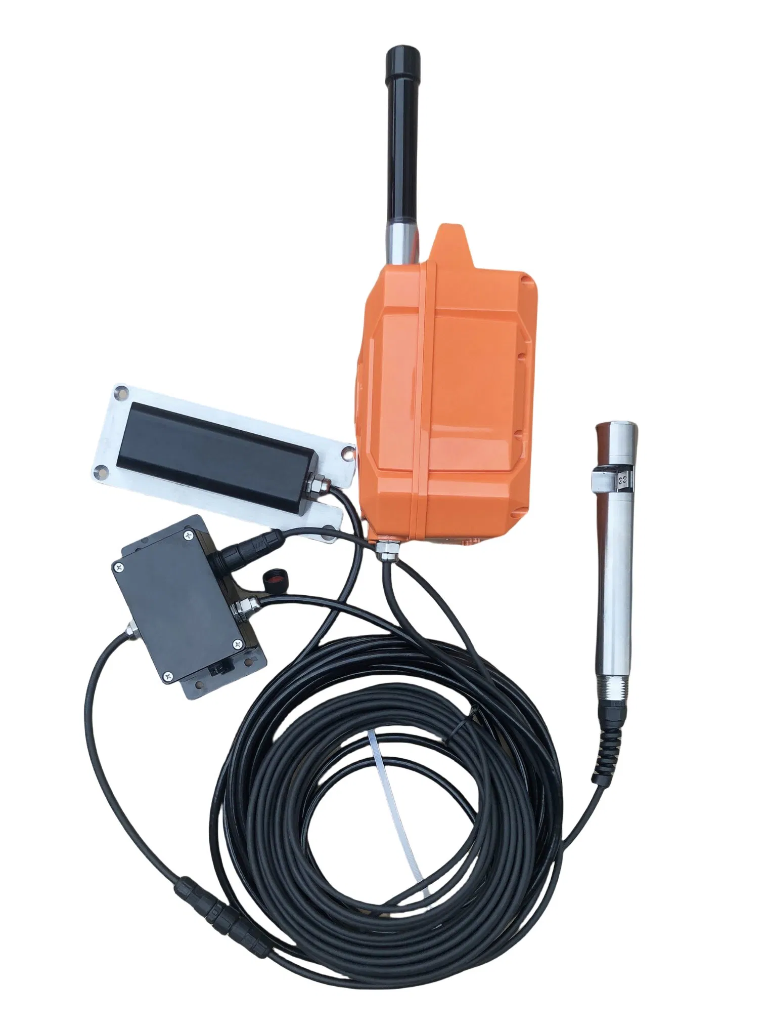 4G Nb-IoT Lorawan Doppler Ultrasonic Monitoring Integrated Water Flow Level Temperature Cod Meter for Open Channel