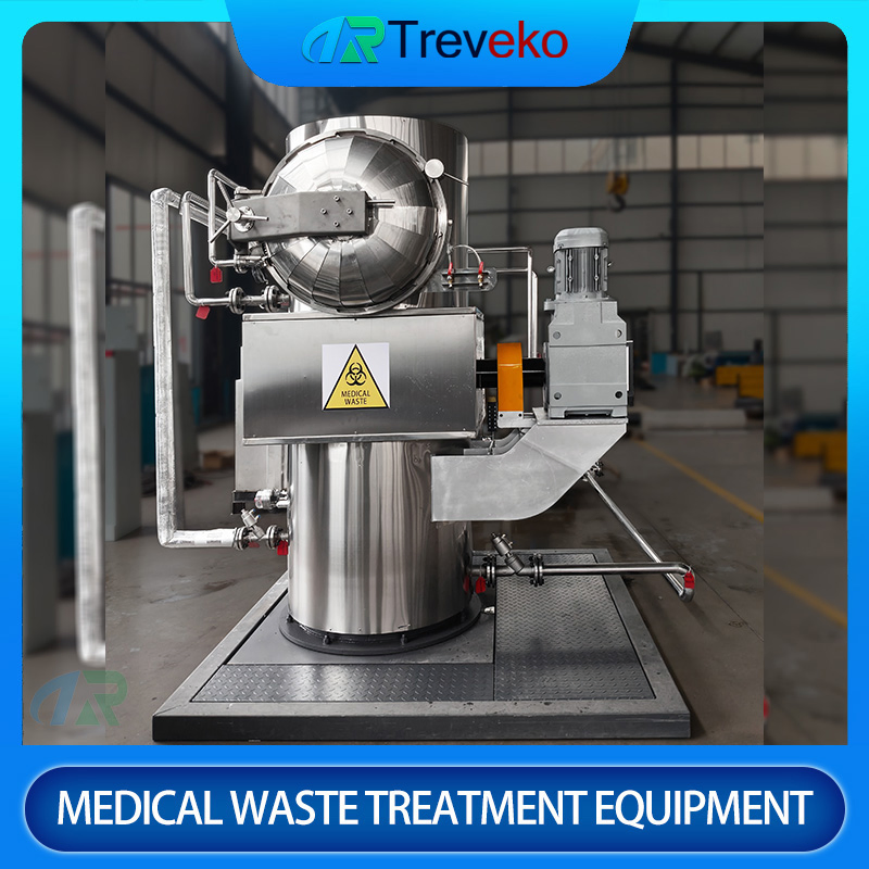 Remotely Monitored Medical Waste Autoclave Equipment with IoT Connectivity