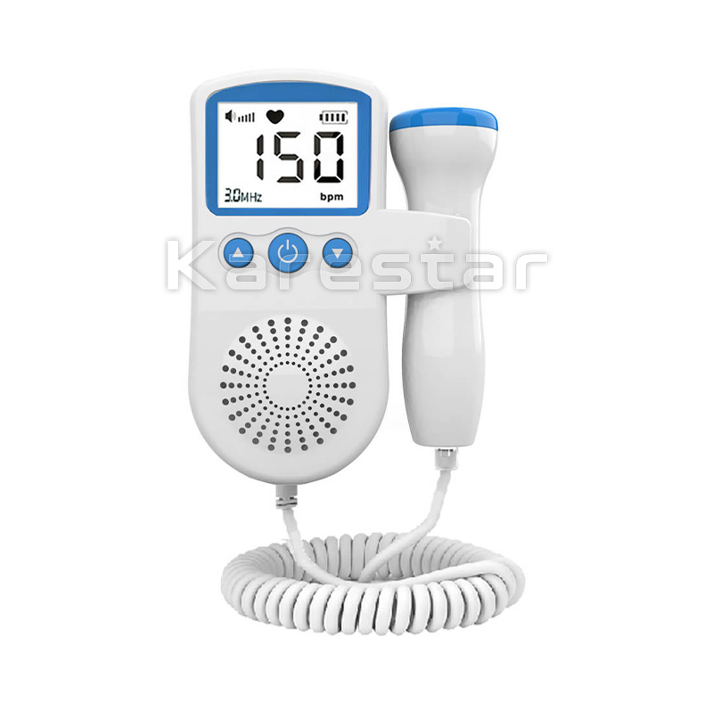K-T501 Pocket Fetal Doppler Baby Heart Rate Stethoscope Monitor for Pregnancy