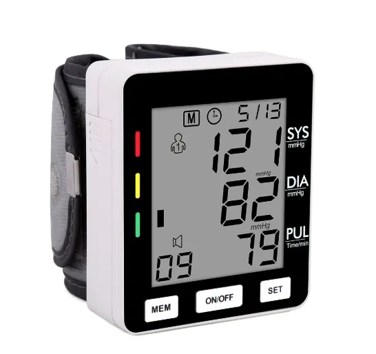 Blood Pressure Monitor Side View