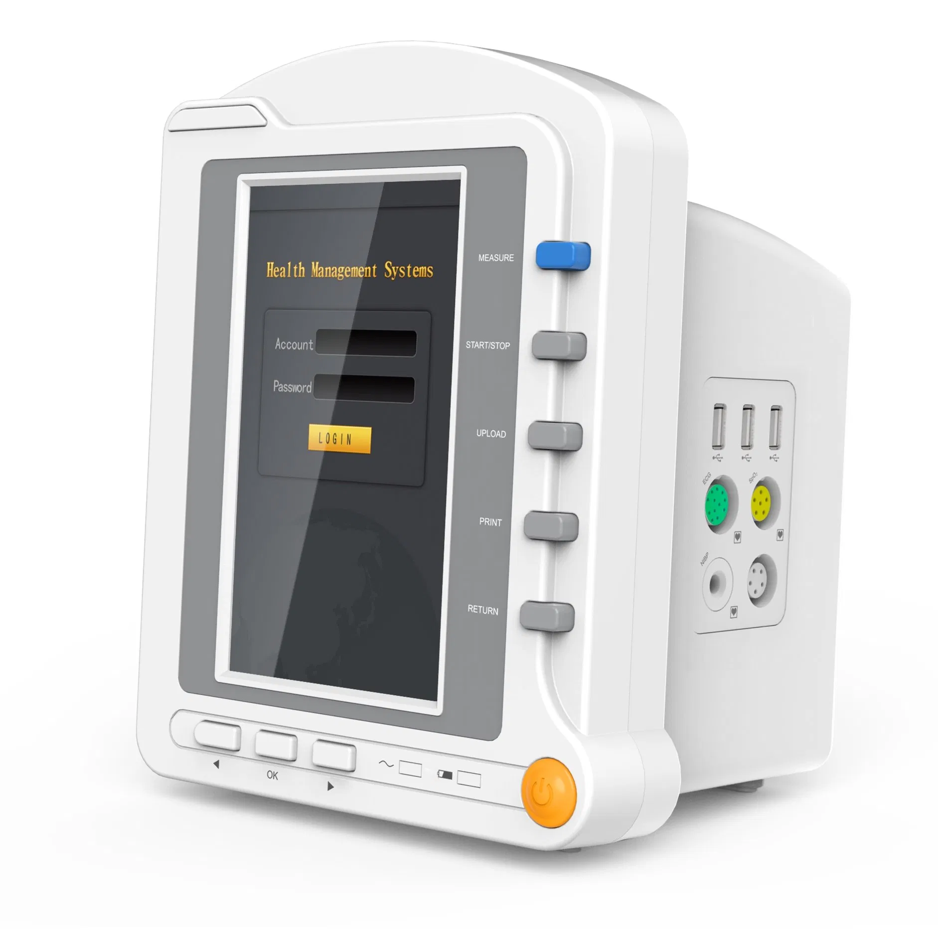 Portable 3G Wi-Fi Health Monitoring Device with Multi-Language Support