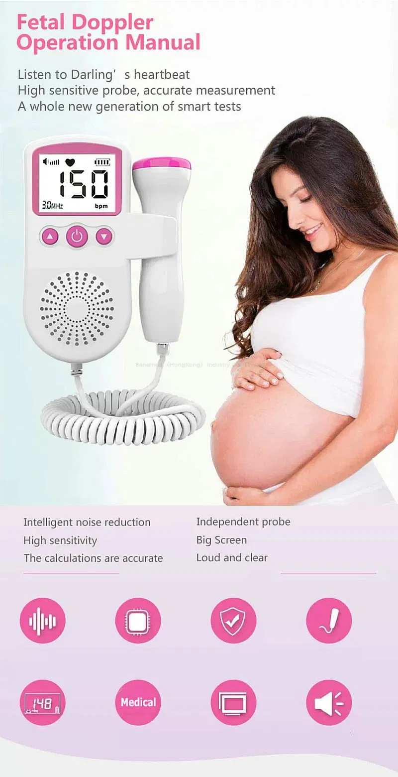 ODM OEM Pocket Fetal Doppler