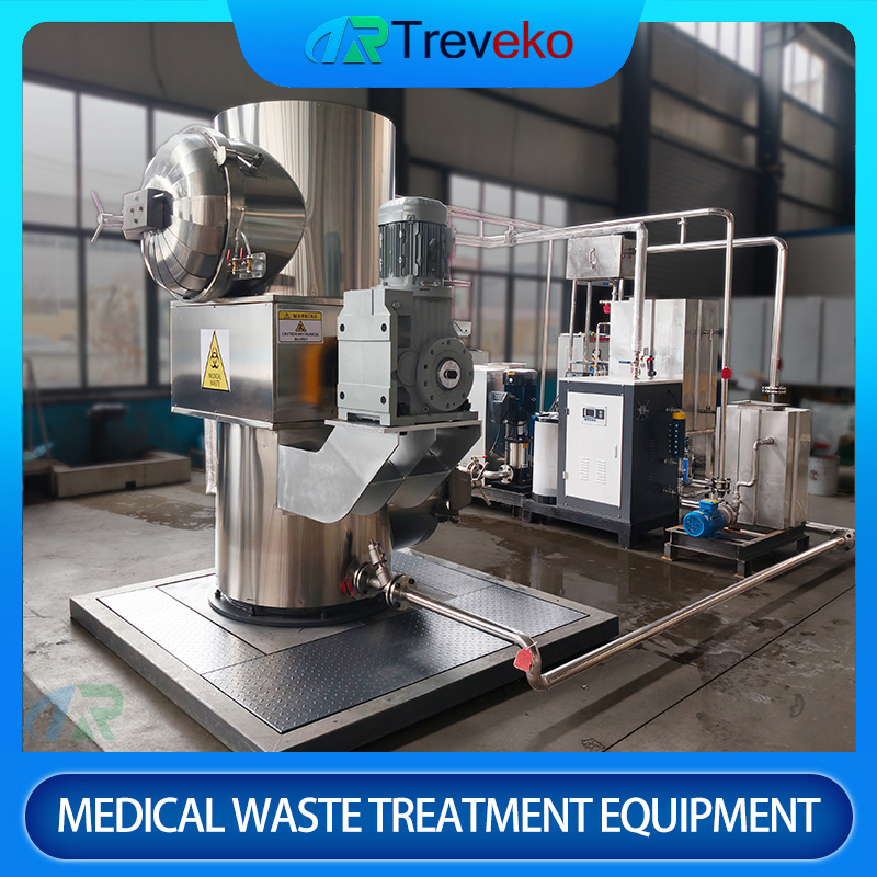 Remotely Monitored Medical Waste Autoclave Equipment with IoT Connectivity