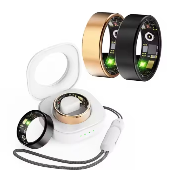 OEM Health Temperature Blood Pressure Sleep Fitness Wearable GPS Tracker Intelligence Finger Smart Ring